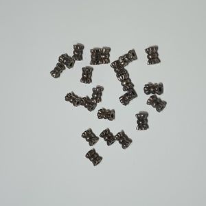 3/$15 22pc Metal Bow Bead Spacer Fire Mountain Gems
